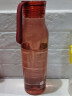 乐扣乐扣（LOCK&LOCK）Tritan塑料杯ECO BOTTLE便携男女式小口杯子粉色550ML ABF644PIK 实拍图