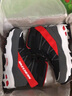 Skechers斯凯奇儿童绒绒靴雪地靴保暖男童棉鞋防寒加绒高帮女童靴660092L 男童/黑色/红色/BKRD 28.5 实拍图
