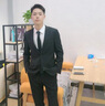 yhv西服套装男士修身青年面试西装商务正装纯色大学生伴郎结婚成人礼 1611黑二扣 XL (175) 建议120-135斤 实拍图