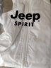 JEEP SPIRIT防晒衣男夏季冰丝薄款透气可拆连帽速干外套青年时尚潮流户外夹克 2297白色 L (建议110-125斤穿) 实拍图