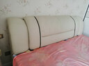 澳黛丽 主卧床头床屏床头板定做双人皮床头靠背大软包定做床头软包 0317#米黄色/单个床头 200CM 实拍图