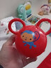 费雪（Fisher-Price） 儿童小皮球婴儿手抓软胶摇铃球拍拍球 10CM直径 红色 实拍图