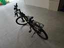 凤凰（Phoenix）新国标电动自行车锂电池助力车山地自行车男女士单车成人电瓶车 699破风轮21速黑红-6AH续航18km 实拍图