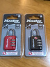 玛斯特（MasterLock）密码锁 TSA锁 商务旅行出差出国箱包防盗锁 密码可调坚固耐用4631 红色 实拍图