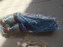 窗帘带扎束带扎绳窗帘扣挂球装饰品配件一对窗帘绳子绑带绑绳 蓝色 一对 实拍图