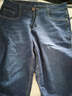 摩誉【2条装】牛仔短裤男夏季薄款六分中裤男士弹力直筒宽松沙滩马裤 021深蓝+009深蓝 2条 33（2尺6适合145-155斤） 实拍图