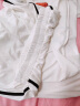 艾珠儿休闲裤女时尚套装夏季新款韩版上衣九分裤女宽松显瘦休闲套装女 米白色 M 实拍图