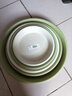 爱丽思花盆托盘 加厚花卉盆栽底座底托花托花盘接水盘彩色圆形塑料 10号浅绿色-内径23cm 实拍图