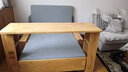 新铝途多功能客厅推拉可折叠双人收纳沙发床两用创意实木坐卧沙发床两用 1.25m 海棉款【带1储物箱】 储物款 实拍图