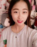 甜甜猫999银四叶草项链女锁骨链吊坠玫瑰金925生日礼物情人节送女友 【蓝丝带礼盒】双面四叶草-黑银 实拍图