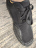 尤萨牛筋底解放鞋男女帆布加厚防滑耐磨迷彩鞋工作鞋农民工地干活胶鞋 黑色 （一级橡胶底） 40 实拍图