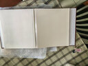 银尘（YINCHEN） 银尘12寸照片及以下通用手工diy粘贴式相册本覆膜家庭影集相簿大容量商务定制 皮面（30张60面白卡内页） 18寸覆膜粘贴式【可放1-12寸照片】 实拍图