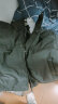 梵得西 棉衣男外套宽松潮流冬季面包服男学生青少年棉服女假两件情侣装 B09黑色 3XL（160斤以下） 晒单实拍图