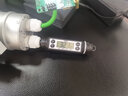 京度汽车空调温度计电子探针式检测仪出风口车用商用高精度车载测温表 绿黑【急速测温款】探针11.5cm 实拍图