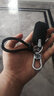 适用于本田钥匙包真皮钥匙套CRV思域雅阁凌派冠道URV缤智XRV壳锋范飞度奥德赛艾力绅杰德汽车钥匙扣 本田D款黑红 实拍图