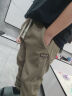 真维斯（Jeanswest）休闲裤男春秋季新款宽松束脚哈伦运动潮流男裤百搭男士长裤子 2215卡其色 2XL 实拍图