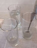 Ocean进口玻璃杯耐热水杯290ml白色托盘杯架套装 实拍图