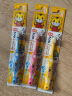 盛势达（Sunstar）日本进口巧虎儿童牙膏牙刷婴幼儿童1-12岁宝宝低氟防蛀水果味 2-4岁牙刷3支（颜色随机） 实拍图