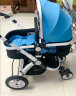 威可迪（Wikider） 婴儿推车婴儿车可坐可躺 双向高景观大轮避震新生儿童宝宝手推车 天蓝色 实拍图