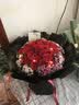 薇尼（LVINI）鲜花速递同城红玫瑰百合生日花北京郑州广州上海西安成都重庆南昌 33朵红玫瑰花束-三生三世 实拍图