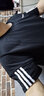 YUTA运动套装男跑步健身短袖T恤速干运动衣宽松足球训练服夏季服装 黑色白边 5XL 实拍图