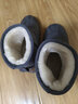 回力雪地靴男靴冬季2025棉鞋男加绒加厚防寒保暖鞋面包棉靴子男 灰色 40 实拍图