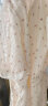 绿夕（REAXUR）法式连衣裙新款2024小个子裙子夏天气质V领短款收腰显瘦初恋碎花 图片色 XL（建议112斤-120斤） 晒单实拍图