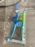 优姿（uzi） 优姿笔儿童小学生正姿笔学生自动铅笔握笔器姿势矫正幼儿园初学者握笔神器自动出芯铅笔文具 简装铅笔海洋蓝0.7 实拍图