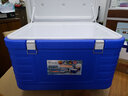 米特酷冷食品保温箱外卖配送箱学校食堂送餐箱家用保鲜箱海鲜冰桶冰块冷冻药品冷藏箱 85L蓝【原配-EPS】 无 实拍图