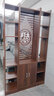 丰特爱格新中式屏风隔断墙柜客厅入户玄关柜小户型家用地柜展示储物柜座屏 高200长110宽30 实拍图