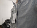 U.S. POLO ASSN.长袖衬衫男春秋纯棉牛津纺商务休闲宽松免烫透气男衬衣灰色L 实拍图