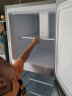 双鹿（SONLU） 136升 双门冰箱 小冰箱 宿舍  家用节能静音 电冰箱 二门 小户型 BCD-136C 实拍图