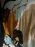 MIIDII/谜底21夏季舒适柔软艺术印花圆领短袖纯棉T恤女218MT6050 黑色,重制版，印花到肩部 S 晒单实拍图