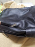 左森男士真皮双肩包头层牛皮背包软皮书包休闲旅行包大容量电脑包 实拍图