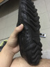老人头鞋子男士休闲鞋鳄鱼纹皮鞋韩版潮流豆豆鞋男英伦百搭驾车懒人鞋 黑色 44 实拍图