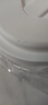 Wenli 装米桶防虫防潮密封家用储米箱面粉储存罐大米收纳盒20斤米缸 【带滚轮】30斤-透明白+大量杯 实拍图