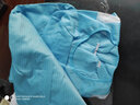 CESK 翻领分体服 洁净服静电服 防尘无尘衣净化室工作服防尘洁净室服装静电衣上衣加裤 有特大码 蓝色 7XL 实拍图