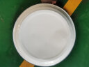 欧丽家搪瓷水果盘饭店托盘敬茶盘30cm--40cm干果盘老式茶盘子加厚 40cm搪瓷茶盘一个（图案随机） 实拍图