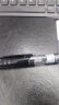齐心（Comix）中性笔签字笔按动笔子弹头/水笔/0.5mm会议签字笔 黑色 20支装 EB35 实拍图