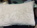 南极人（Nanjiren） 枕头套装睡眠深度枕芯牛奶绒枕头套酒店整头纤维枕一对宿舍男单 桃李杏【牛奶绒加绒枕套】-BLMR 单只装【枕头+枕套】 实拍图