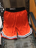 GHOST DUNK篮球裤运动裤篮球短裤男女运动短裤训练投篮跑步裤速干透气健身裤 橙色 XL 实拍图