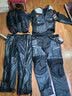 NERVE涅夫摩托车机车拉力服男防摔保暖骑行服冬季保暖 防水四季通用 （飓风）深灰荧光桔套装 3XL 实拍图