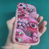 英恺达 适用苹果14手机壳iPhone14保护套镜头全包防摔亲肤男女款创意泡芙壳玫瑰可爱熊  实拍图