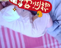 缤丽猫 婴儿连体衣夏季宝宝新生儿衣服纯棉短袖哈衣爬服空调服薄款夏装 短袖连体衣-拼接咖色 80cm 实拍图