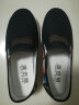 普戈斯（PUGESI）老北京布鞋春秋女鞋平跟单鞋加厚牛筋底舒适一脚蹬 黑色A307 35 实拍图