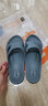 足间舞凉拖鞋男女春夏季情侣拖鞋 家居室内浴室防滑居家轻便一字型迷彩韩版时尚外穿拖鞋1912 灰色 44 实拍图