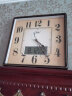 康巴丝（COMPAS）挂钟 客厅现代时尚日历时钟表创意石英钟 C2979黑金 实拍图