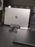 SATECHI 双槽立式笔记本电脑支架苹果MacbookPro华为平板iPad手机桌面收纳整理置物架 太空灰 晒单实拍图