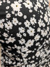 欧莎（OSA）黑色方领短袖连衣裙一眼惊艳微胖女夏新款中长款赫本风泡泡袖裙子 黑色A L 实拍图