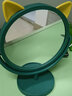 派代（PAIDAI）桌面镜子高清化妆镜 台式梳妆美容单面公主镜 可旋转美妆镜 复古绿 实拍图